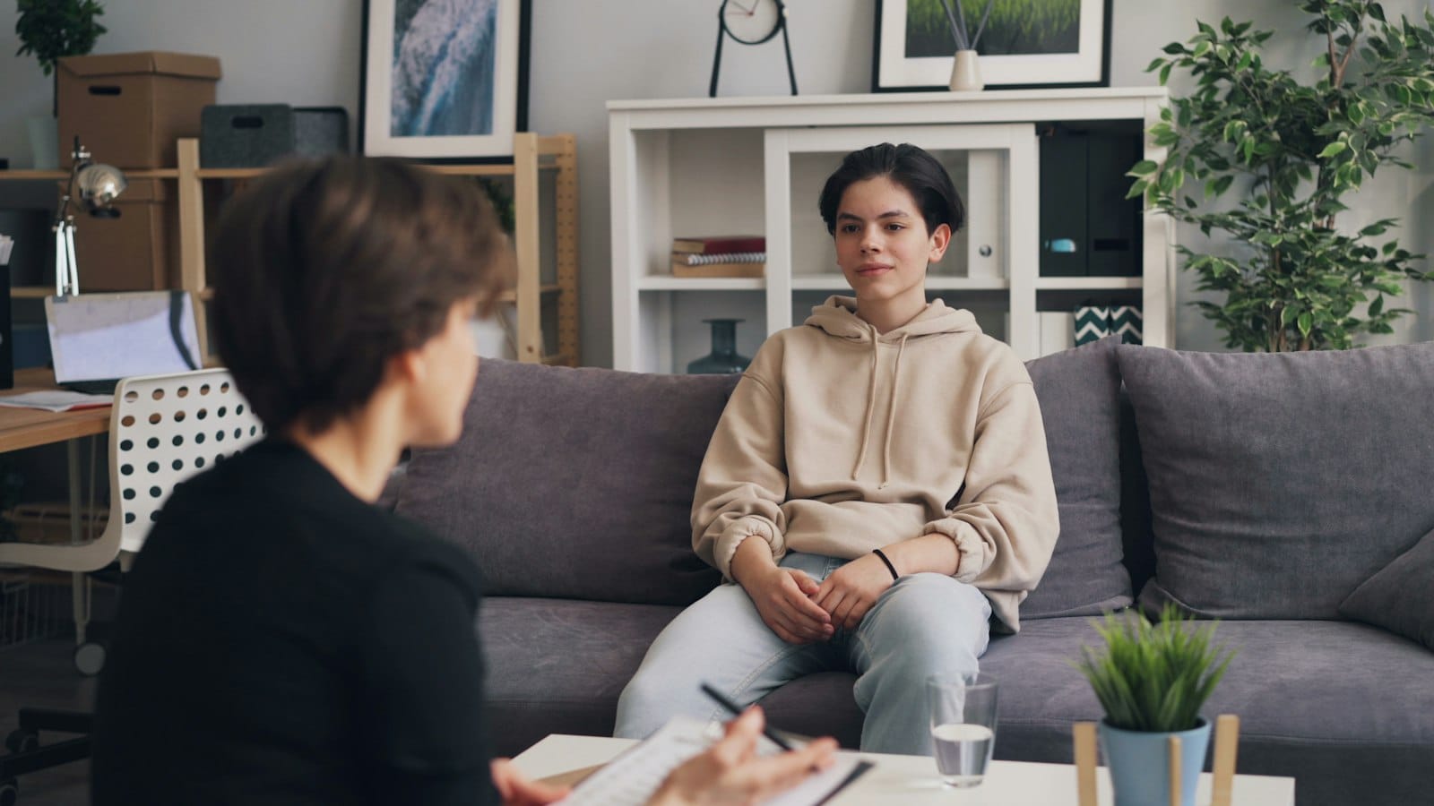 Counselling session at Sanctuary Clinics, which provides mental health services in Kuala Lumpur